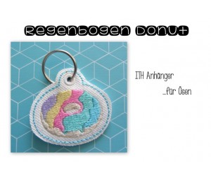 ITH - Bunter Donut Anhänger